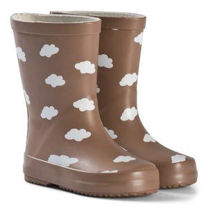 Kuling Cloud Print Rain Boots Sz 1